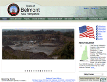 Tablet Screenshot of belmontnh.org
